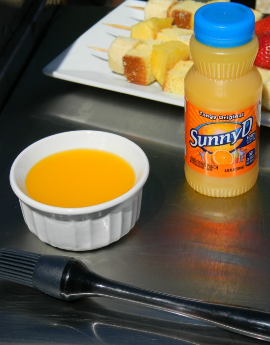 Fun in the Sun Fruit Kebabs - Grill