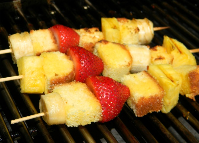 Fun in the Sun Fruit Kebabs - On the Grill