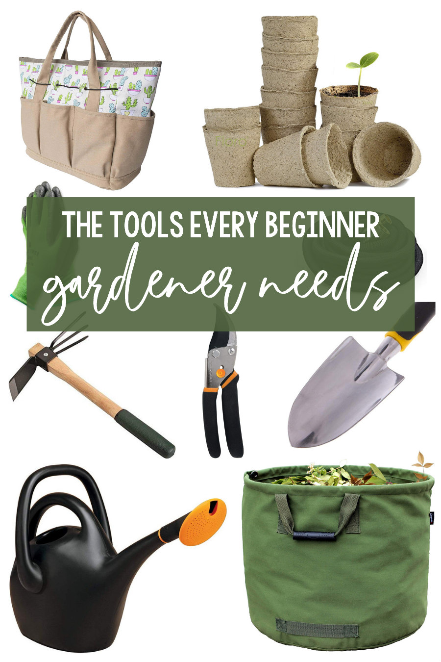 beginner gardener tools