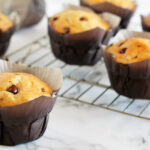 chocolate chip banana muffins