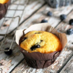 greek yogurt blueberry muffins