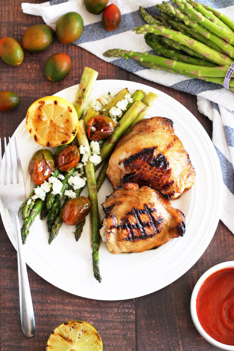 honey sriracha chicken thighs