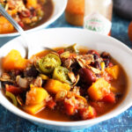 vegan butternut squash and quinoa chili