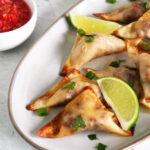 baked wonton beef tacos