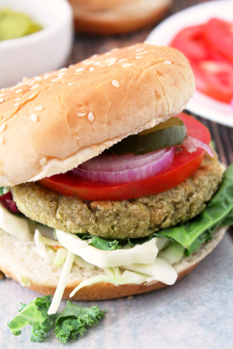 Avocado and Chickpea Veggie Burgers
