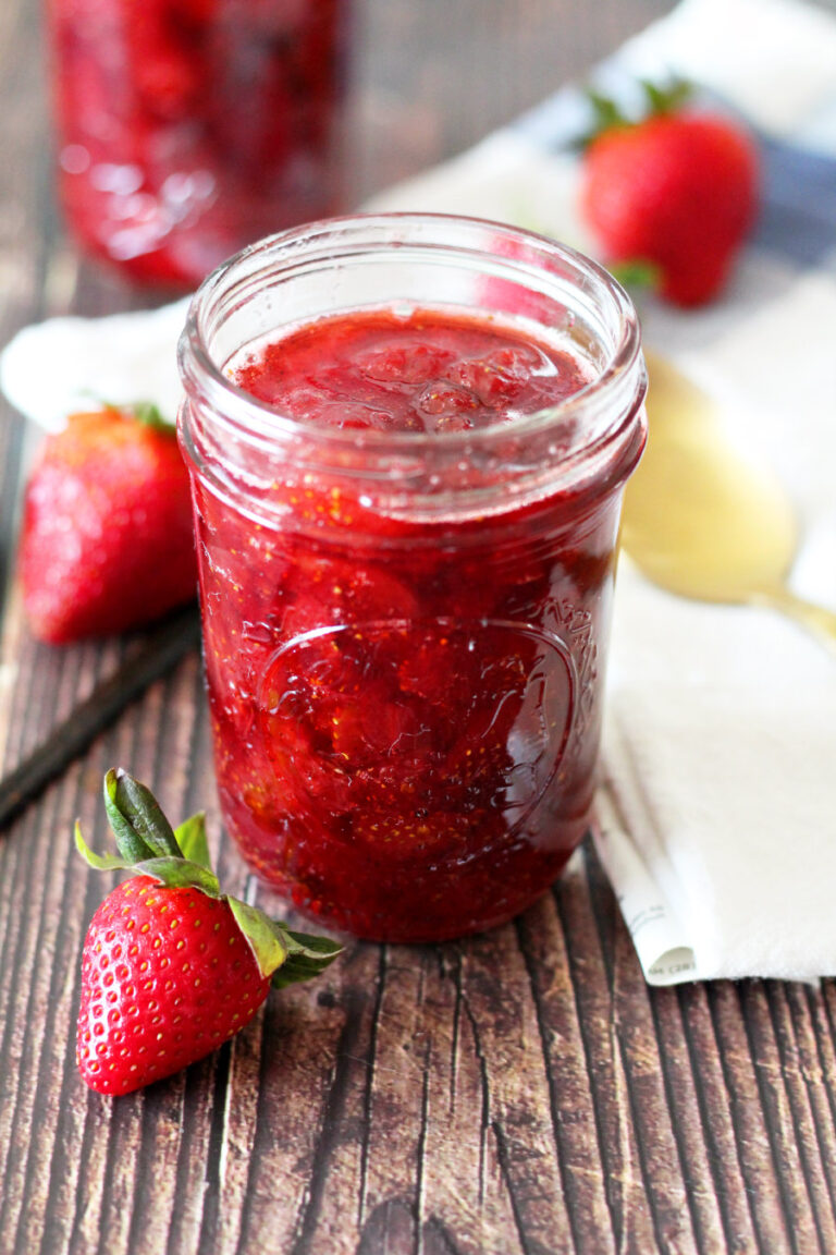 Fresh Strawberry Vanilla Jam