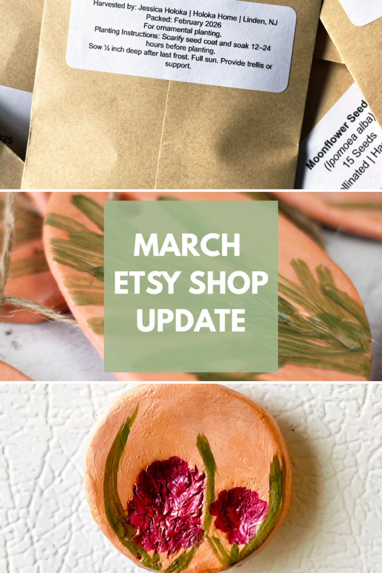 March Etsy Shop Update